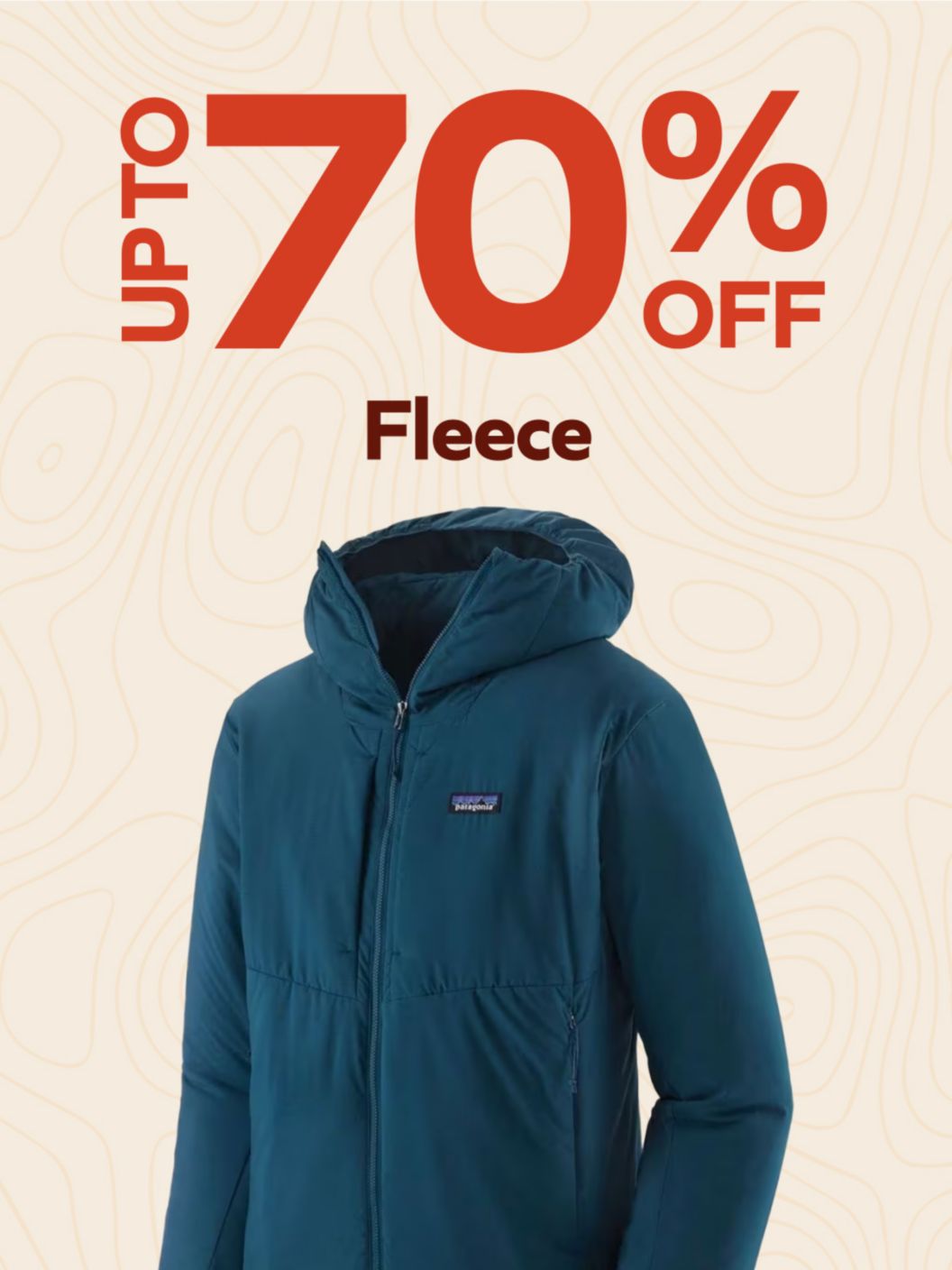 Fleece up to 70% off. 